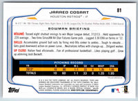 2014 Bowman Jarred Cosart #81