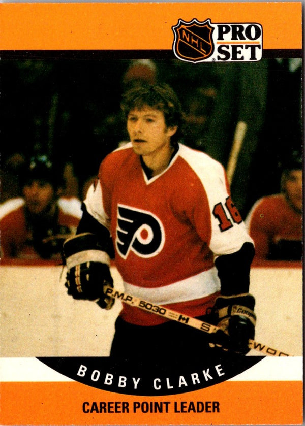 1990 Pro Set Bobby Clarke #651