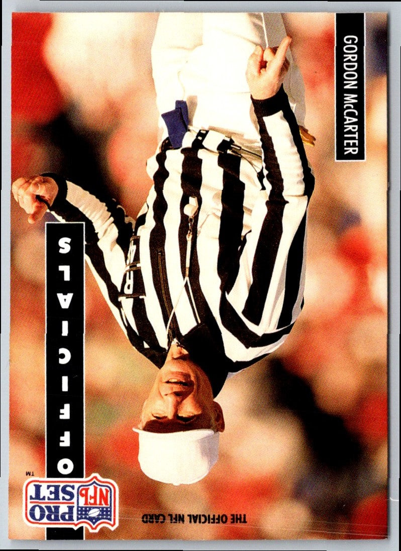 1991 Pro Set Gordon McCarter