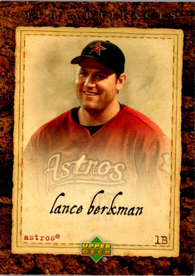 2007 Upper Deck Artifacts Lance Berkman #47