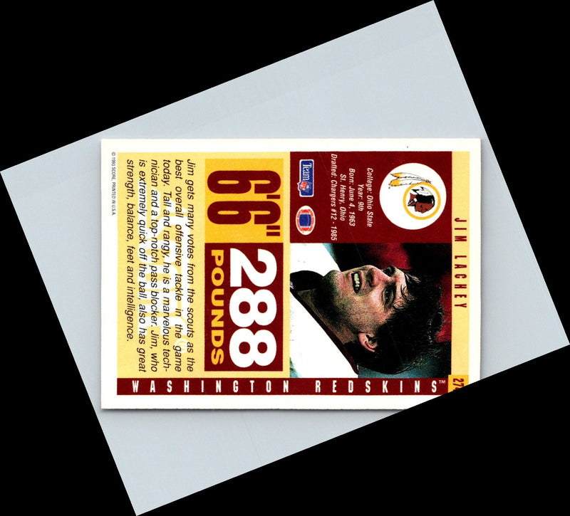 1993 Score Jim Lachey