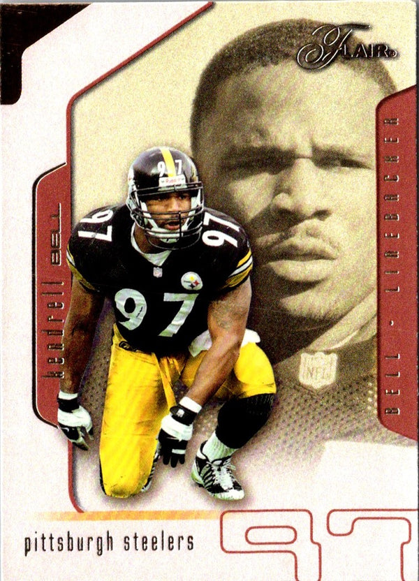 2002 Flair Kendrell Bell #97