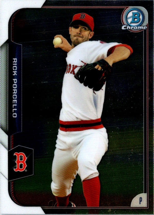 2015 Bowman Chrome Rick Porcello #91