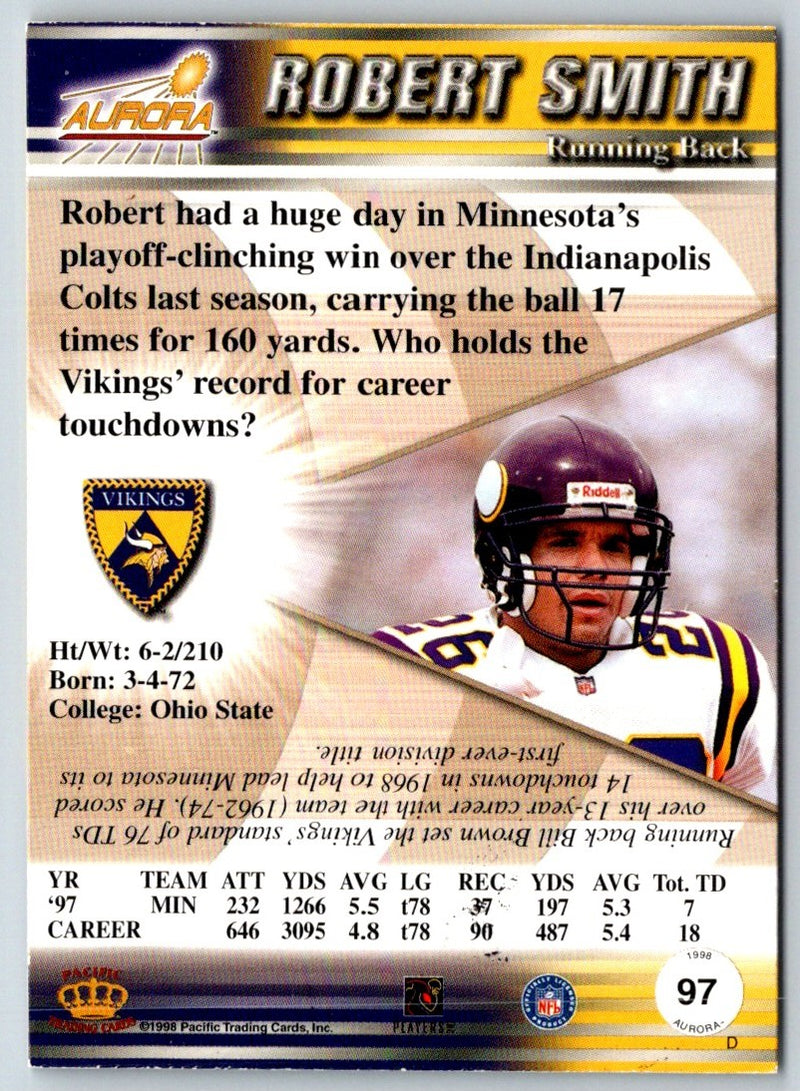 1998 Pacific Aurora Robert Smith