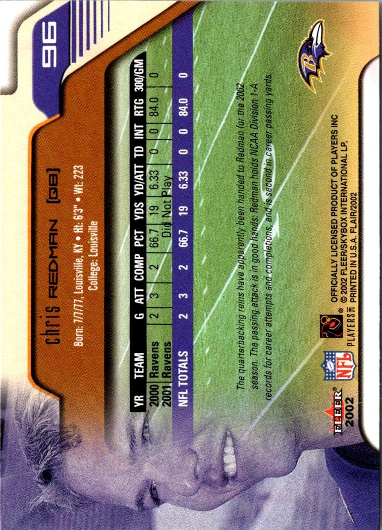 2002 Flair Chris Redman