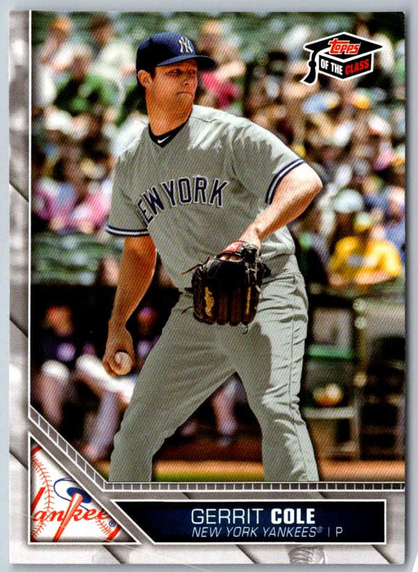 2020 Topps Gold Label Class 1 Black Gerrit Cole #66