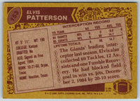 1986 Topps Elvis Patterson #153