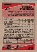 1989 Topps Pierre Turgeon