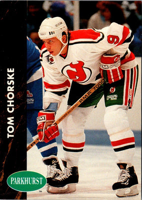 1991 Parkhurst Tom Chorske #95