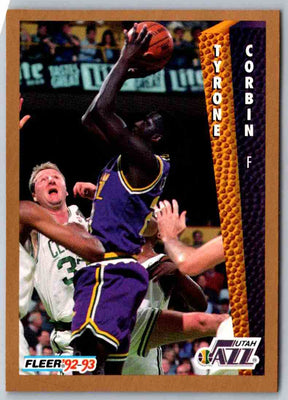 1992 Fleer Tyrone Corbin #220