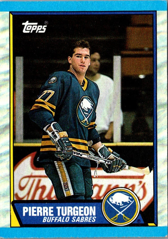 1989 Topps Pierre Turgeon #25