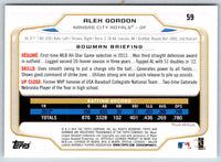 2014 Bowman Alex Gordon #59