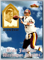 2000 Fleer Showcase Air to the Throne Brad Johnson #7 AT