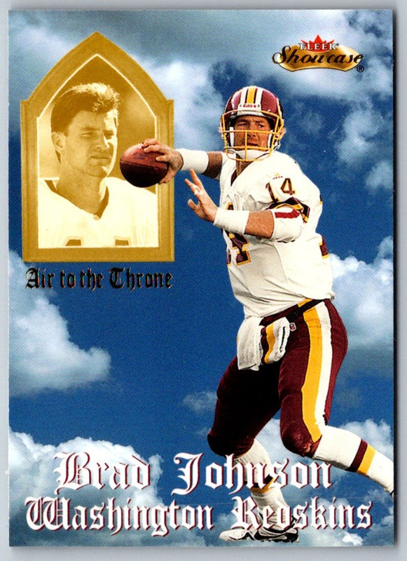 2000 Fleer Showcase Air to the Throne Brad Johnson #7 AT