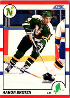 1990 Score Aaron Broten #162
