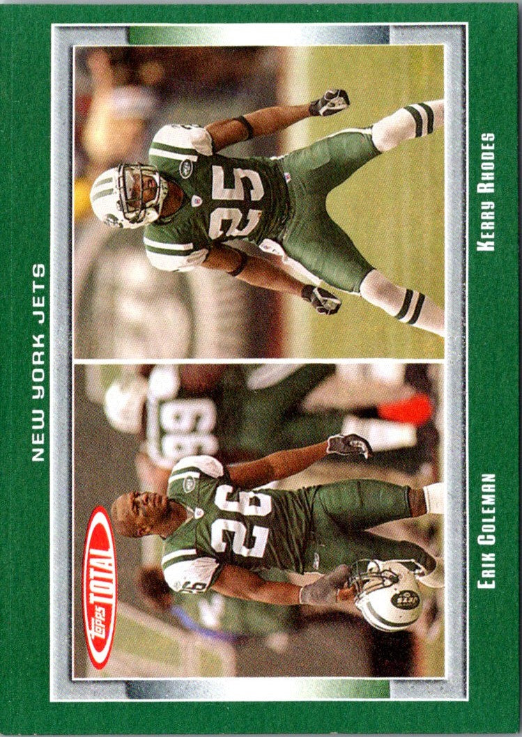 2006 Topps Total Kerry Rhodes/Erik Coleman