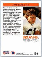 1992 Proset Mike Baab #136