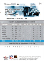 2004 Fleer Hot Prospects Stephen Davis #54