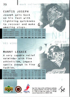 2002 Upper Deck Mask Collection Manny Legace/Curtis Joseph #31