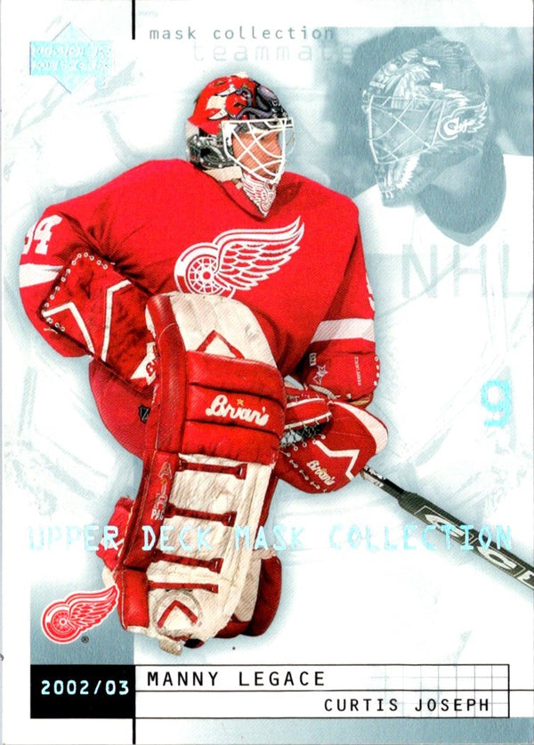 2002 Upper Deck Mask Collection Manny Legace/Curtis Joseph #31