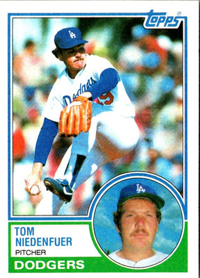 1983 Topps Tom Niedenfuer #477 EX