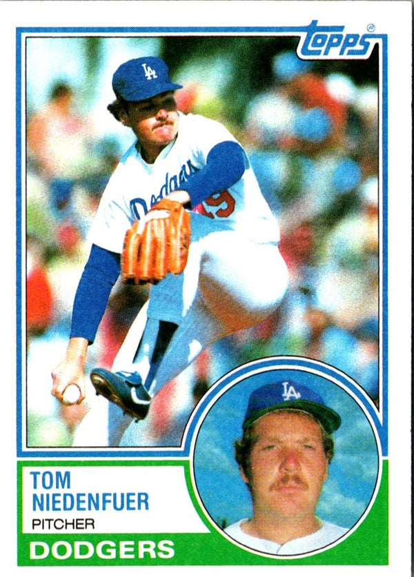 1983 Topps Tom Niedenfuer #477 EX