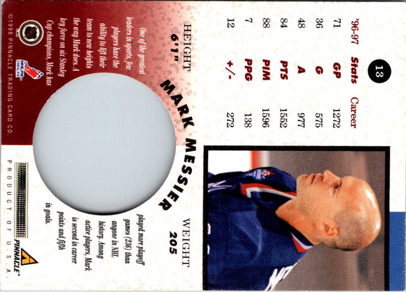 2018 O-Pee-Chee Coast to Mark Messier