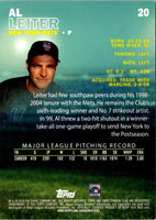 2016 Stadium Club Al Leiter #20