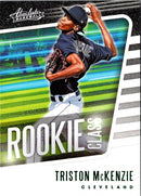 2021 Panini Absolute Rookie Class Triston McKenzie