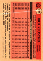 1981 O-Pee-Chee Rick Reuschel #205