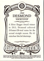 2014 Topps Gypsy Queen Ian Desmond #83
