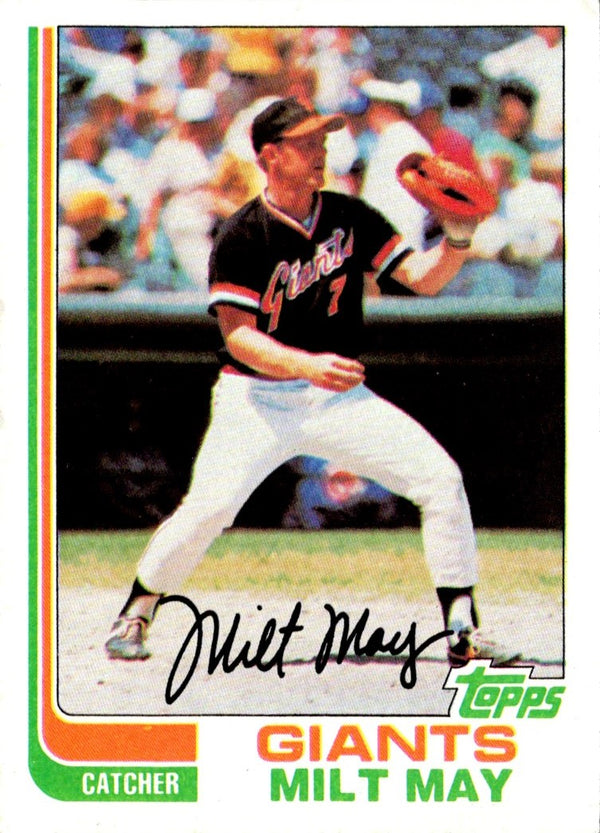 1982 Topps Milt May #242