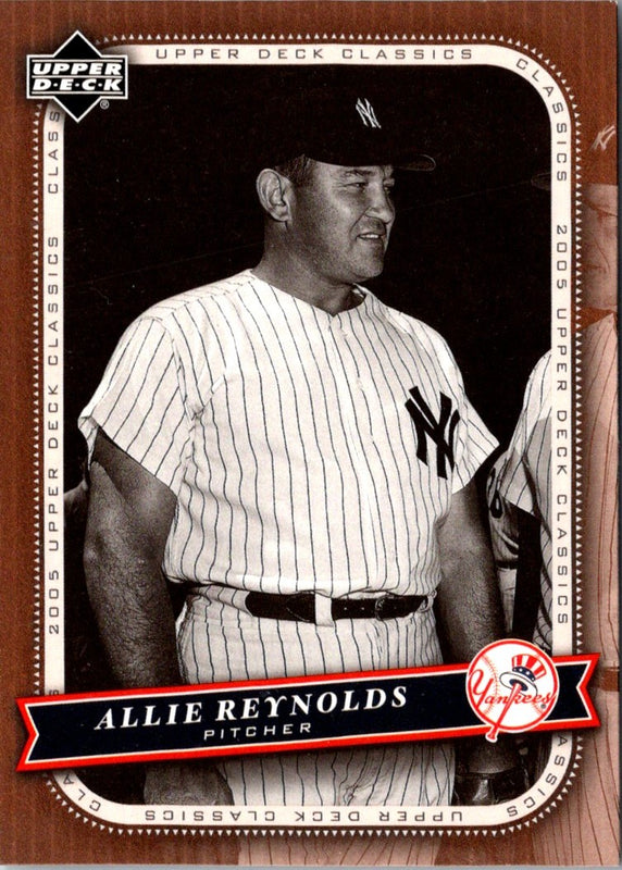 2005 Upper Deck Classics Allie Reynolds #3