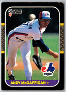 1987 Leaf Andy McGaffigan