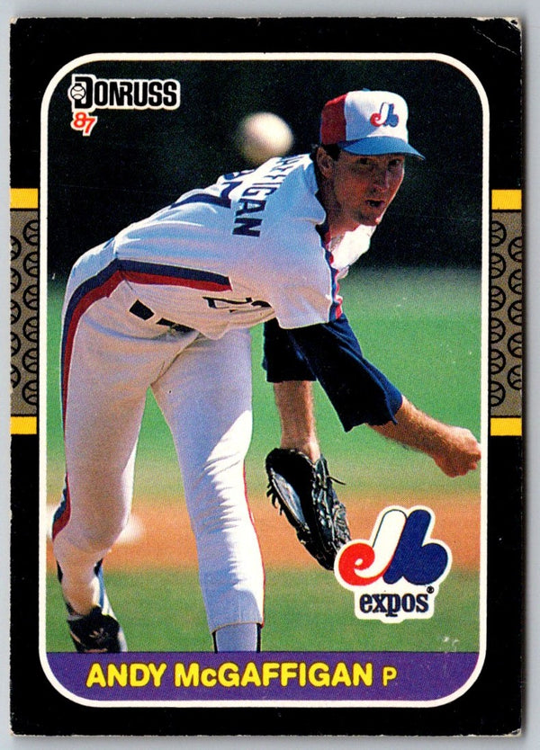 1987 Leaf Andy McGaffigan #220