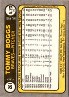 1981 Fleer Tommy Boggs #261