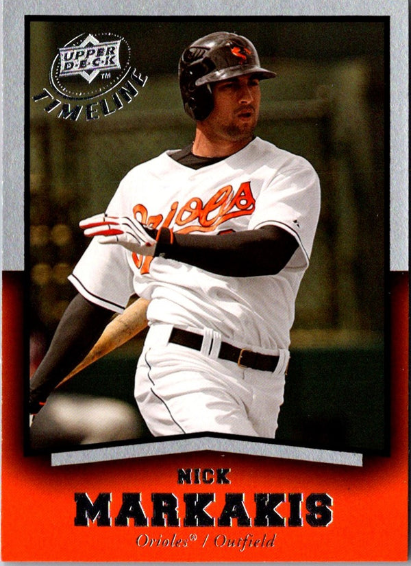 2008 Upper Deck Timeline Nick Markakis #34