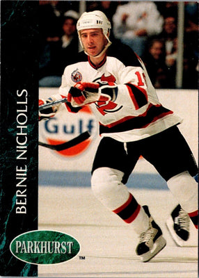 1992 Parkhurst French Bernie Nicholls #328