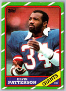 1986 Topps Elvis Patterson