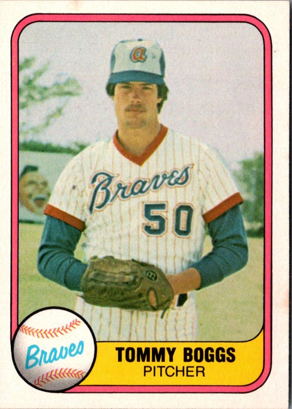 1981 Fleer Tommy Boggs #261