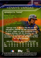 2015 Stadium Club Kennys Vargas #103