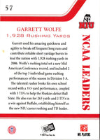 2007 Press Pass Garrett Wolfe #57