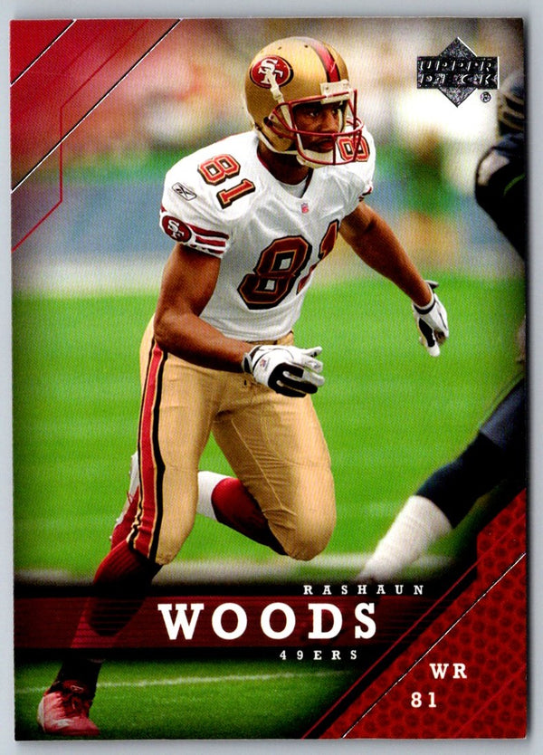 2005 Upper Deck Rashaun Woods #160