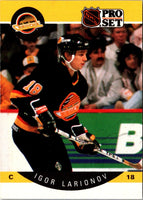 1990 Pro Set Igor Larionov #297 Rookie