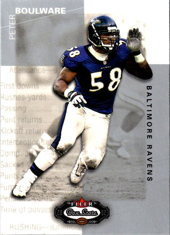 2002 Fleer Box Score Peter Boulware #89