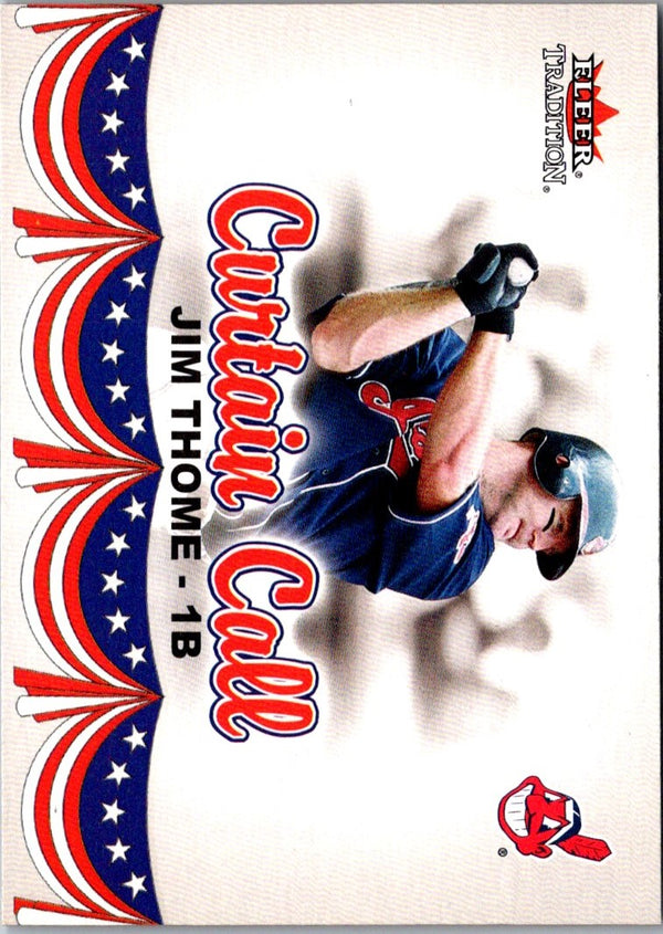 2002 Fleer Tradition Update Jim Thome #U380