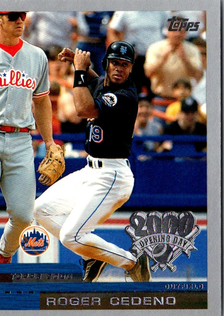 2000 Topps Opening Day Roger Cedeno