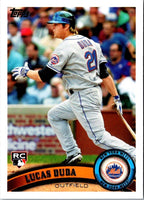 2011 Topps Lucas Duda #129 Rookie