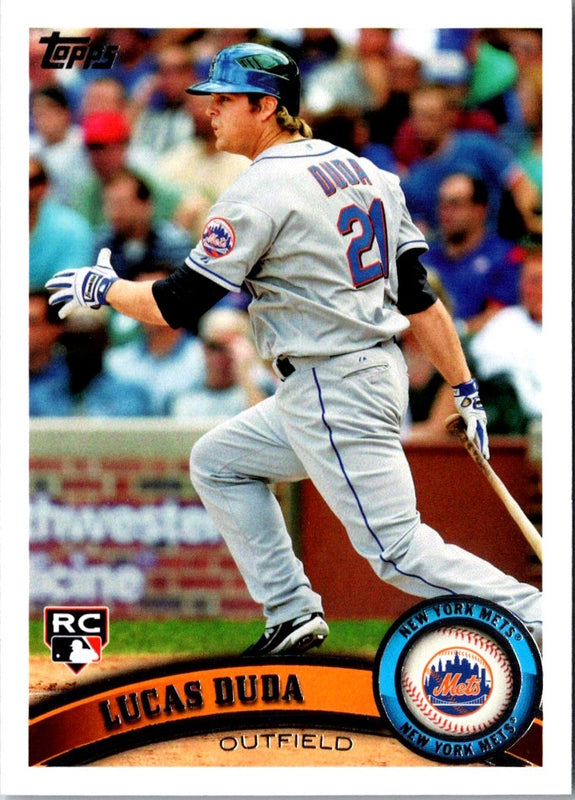 2011 Topps Lucas Duda #129 Rookie