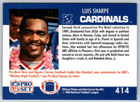 1990 Proset Luis Sharpe #414